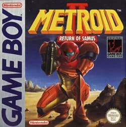 Box art for Metroid II: Return of Samus (1991).