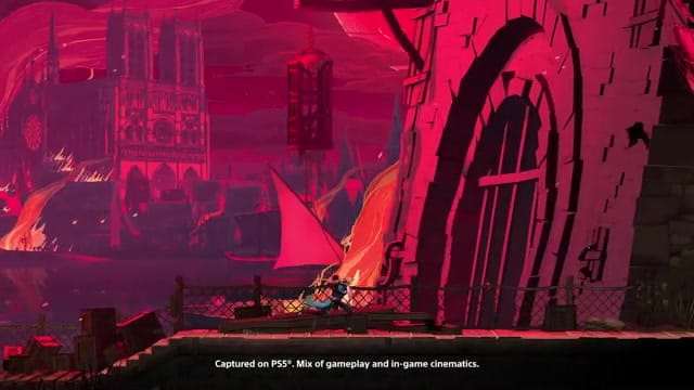 Trevor Belmont engaging in fast-paced 2D combat against multiple enemies.