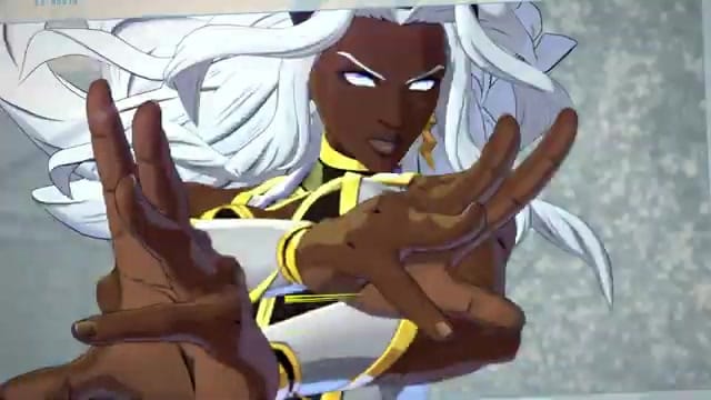 Storm's character introduction card