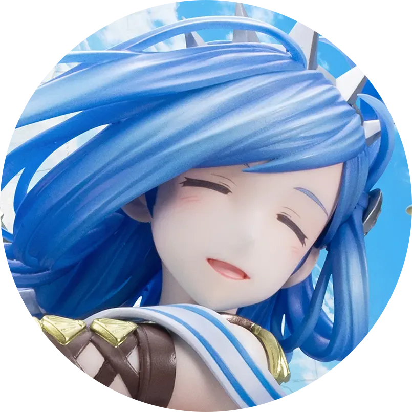 The Kotobukiya shop exclusive smiling face part for the Dana figure.