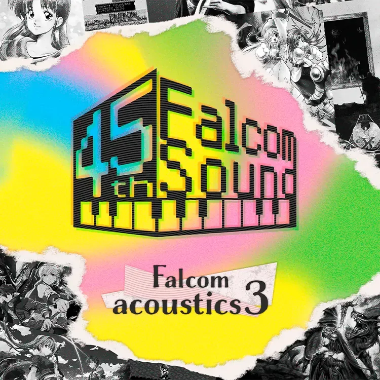Falcom Acoustics 3 promotional art showing musicians