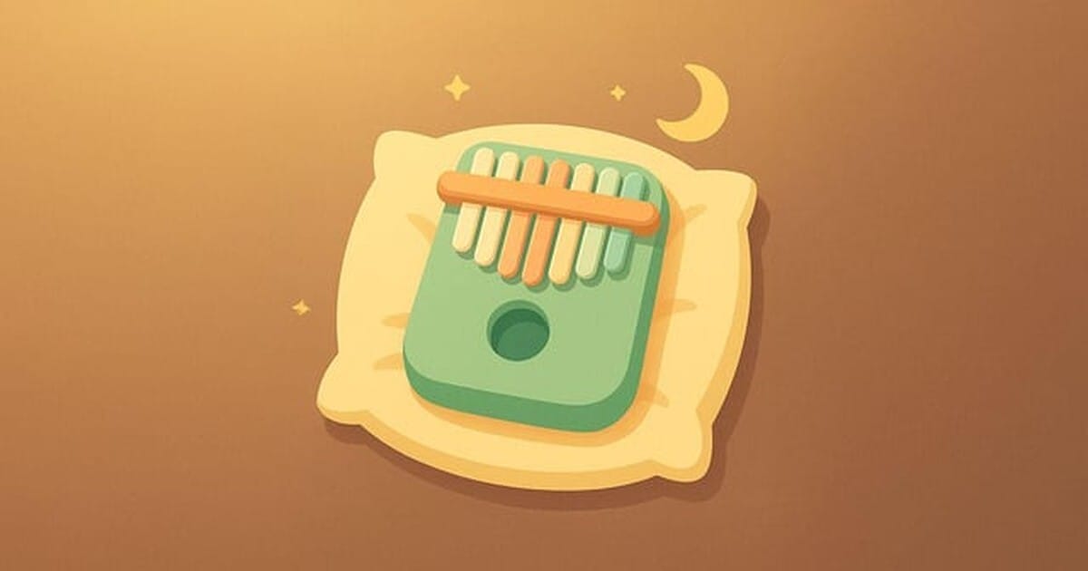 Kaling kalimba rhythm game interface