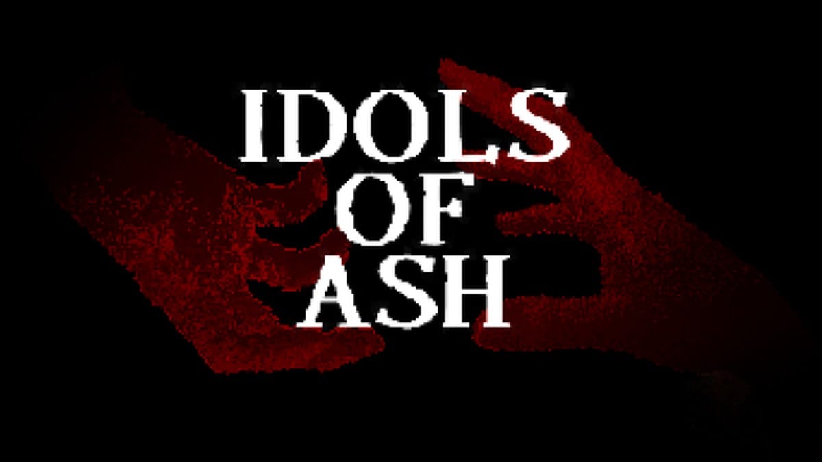Idols of Ash gameplay screenshot showing a dark cavern