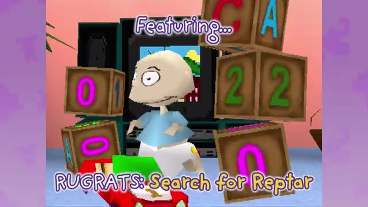 Gameplay of the fan-favorite PlayStation 1 title 'Rugrats: Search for Reptar'.