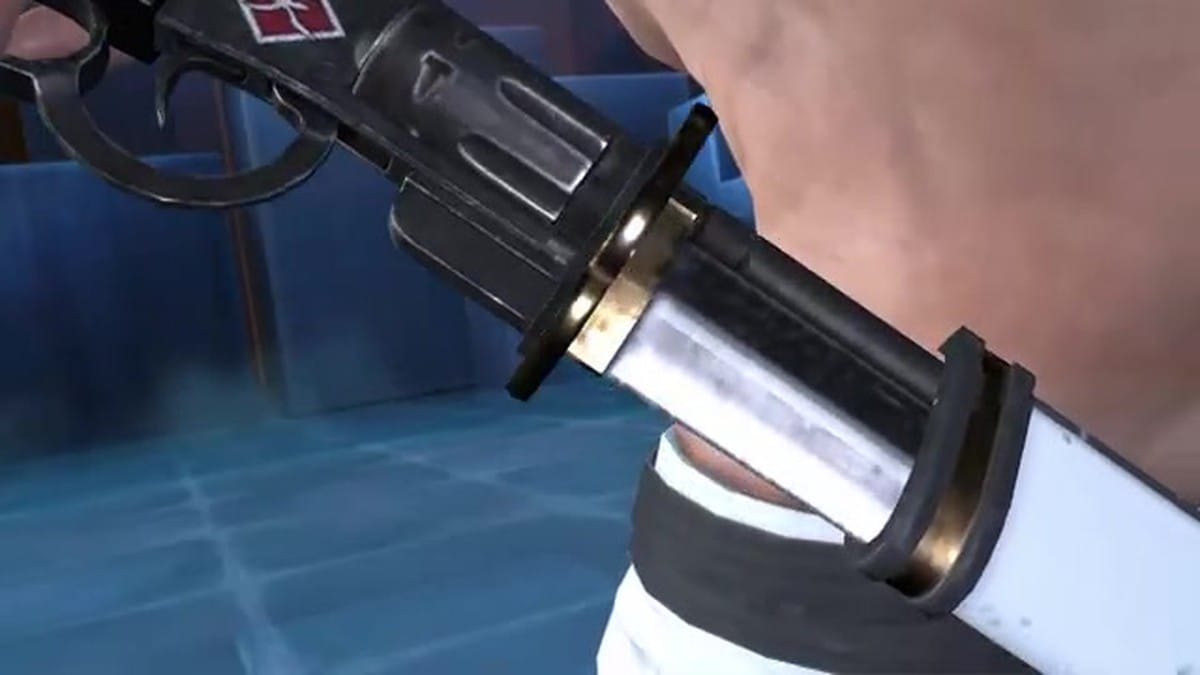 Weiss dual-wielding his gunblades