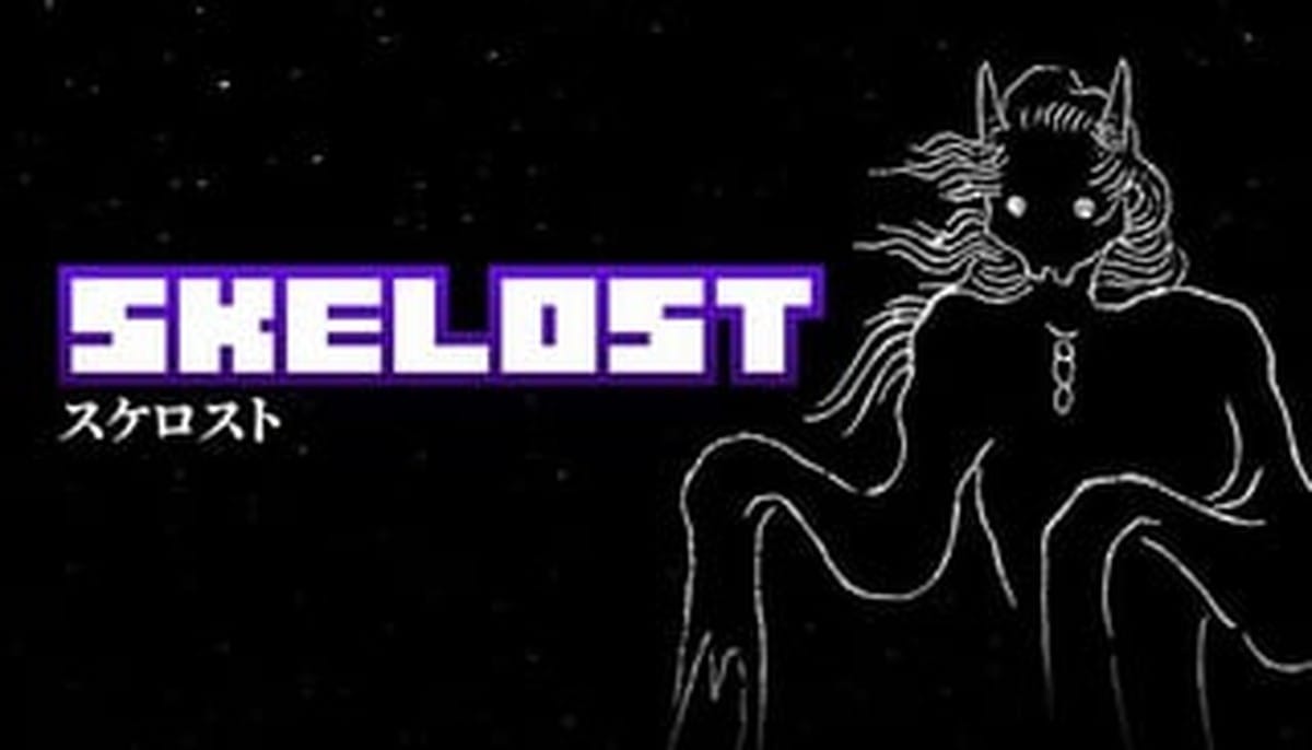 SKELOST gameplay screenshot showing retro Game Boy Color style graphics
