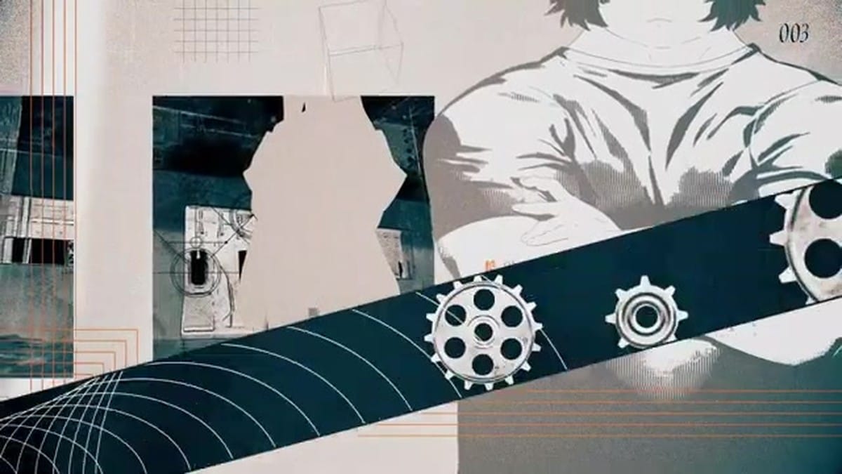 Introduction of Kurisu Makise showing the updated, cleaner character art style.
