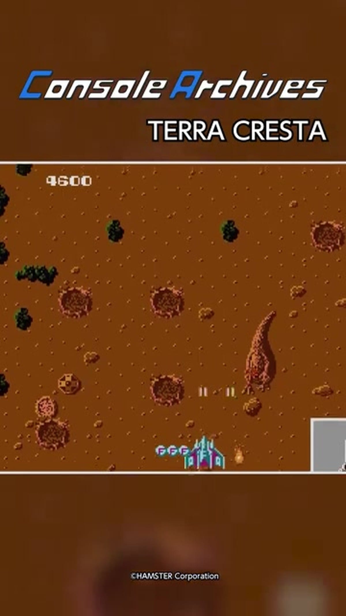 The ship firing multiple projectiles at enemy formations