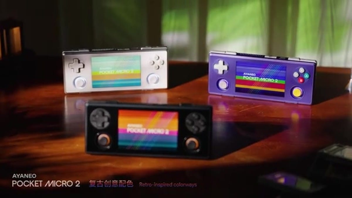 The three color variants: Midnight Black, Frosty White, and Stardust Purple.