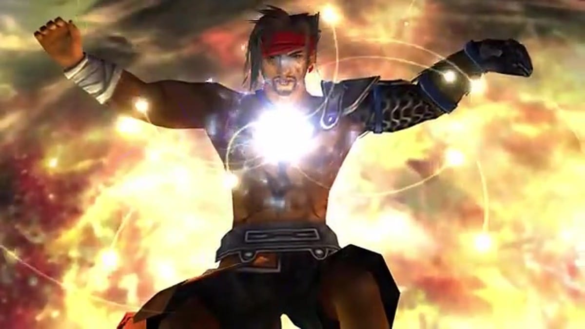 The Aeon Anima being summoned in the Luca stadium