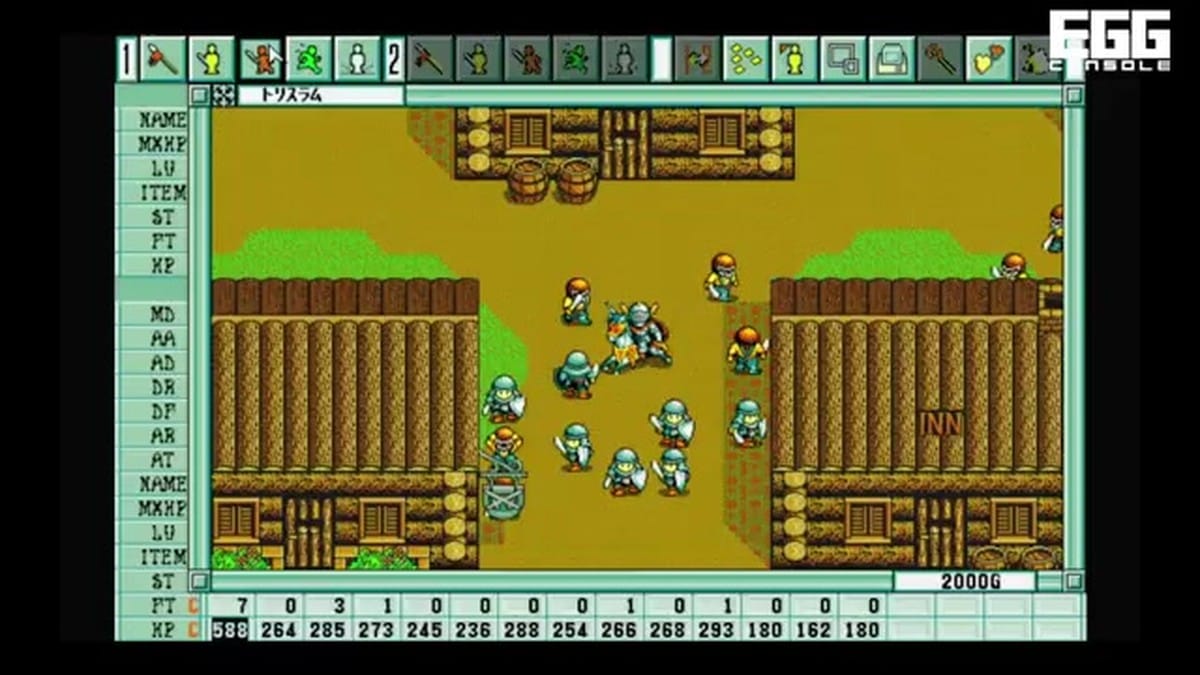 Soldiers engaged in a siege battle on top of castle walls