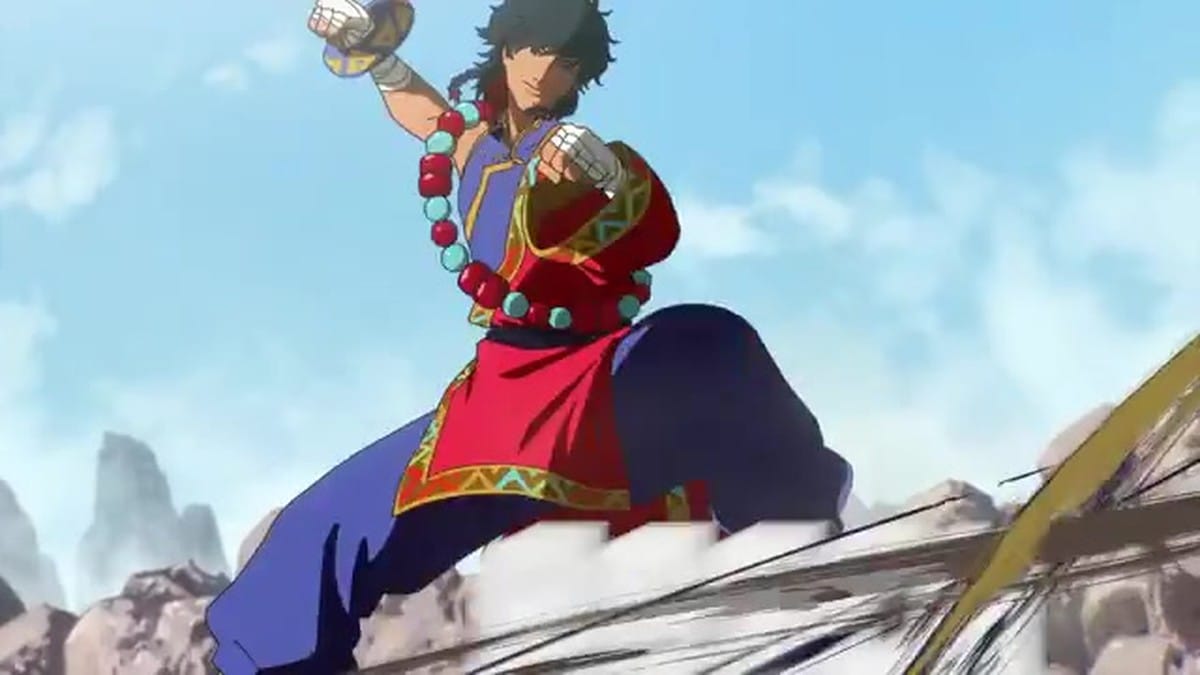 Bosch's reveal, showing him in a dynamic martial arts pose.