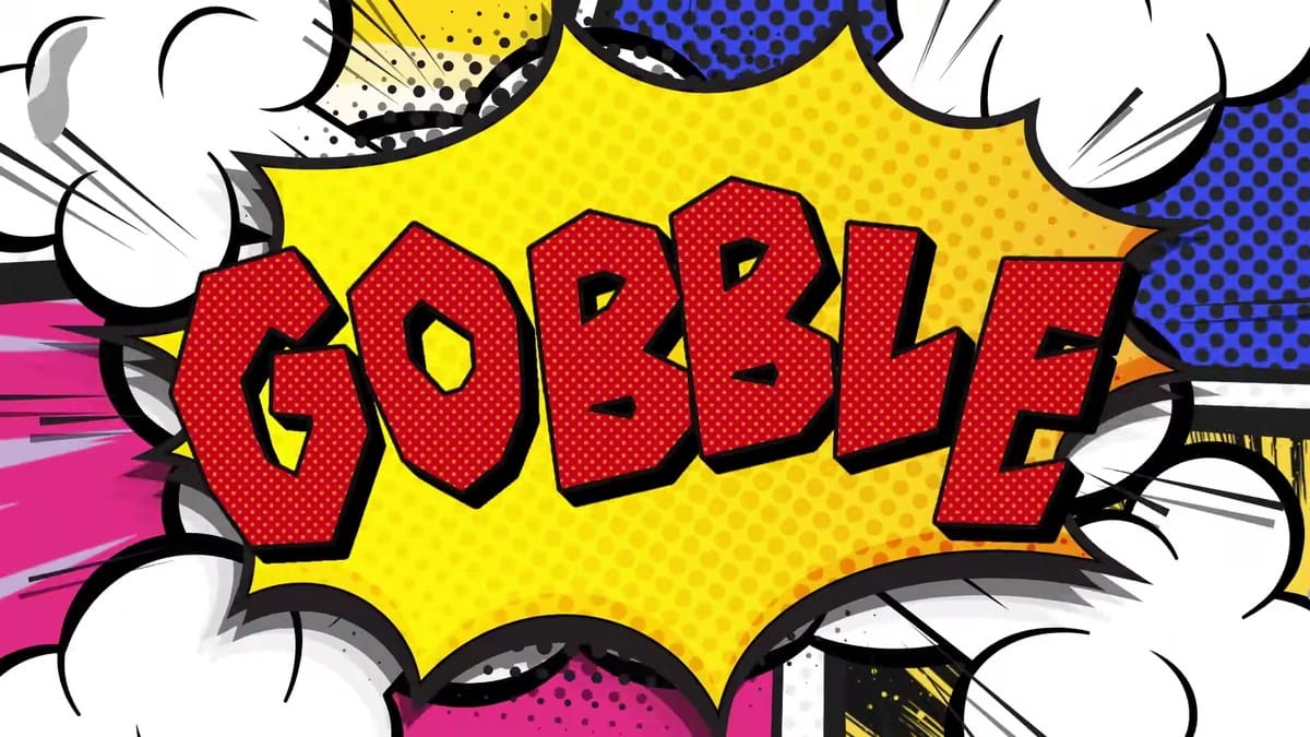 2D side-scrolling gameplay with comic book sound effect text