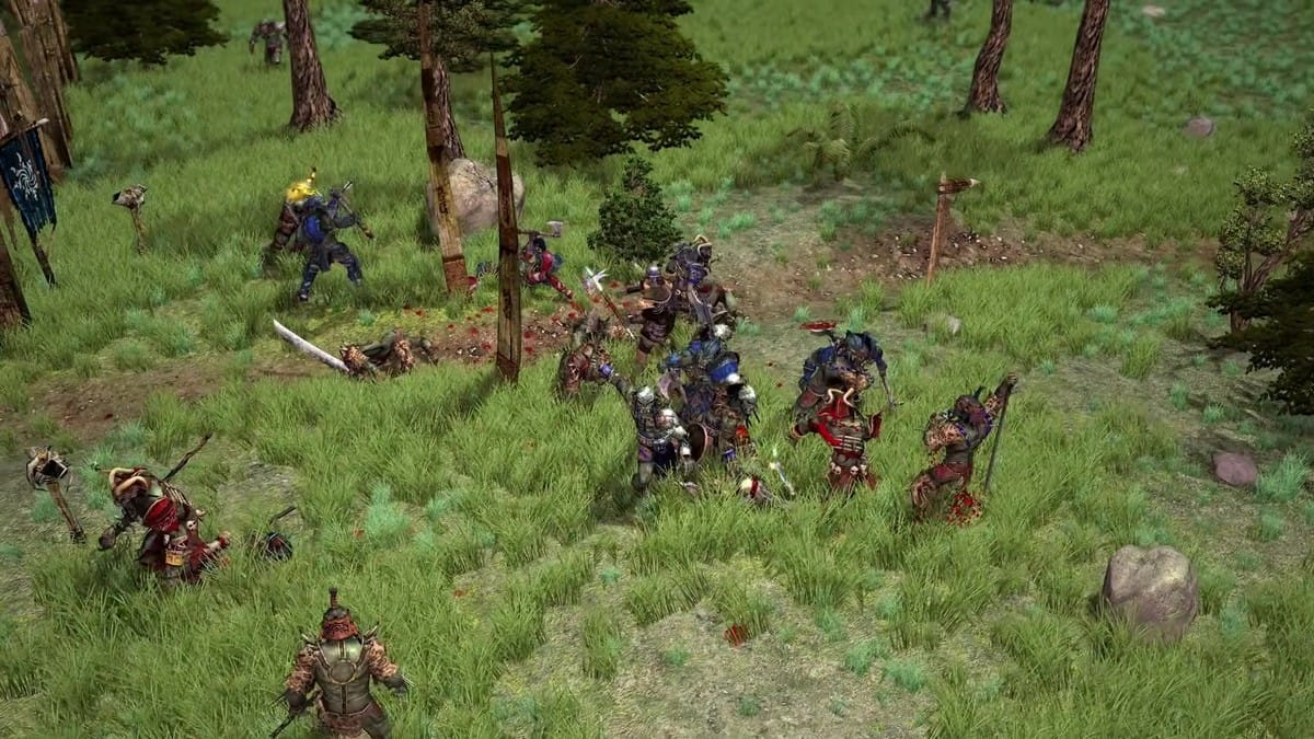 In-game Blind Guardian metal concert scene featuring a massive crowd of fantasy creatures.