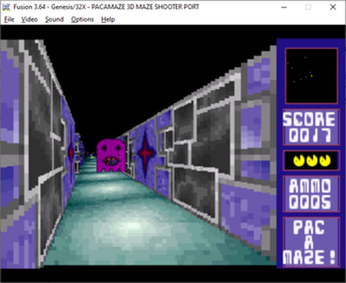 Ghost encounter in the 32X port
