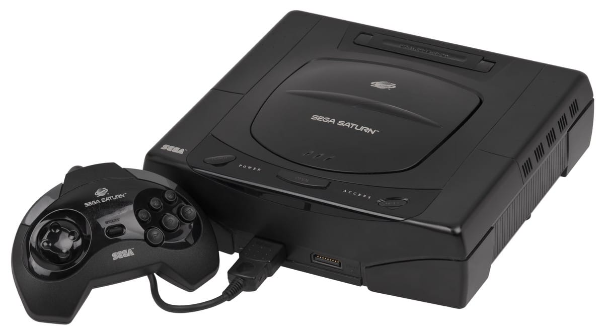 Sega Saturn (portrait/image, Wikidata)