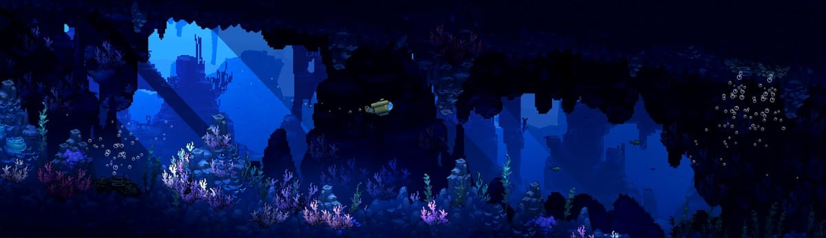 Azurion Depths underwater gameplay.