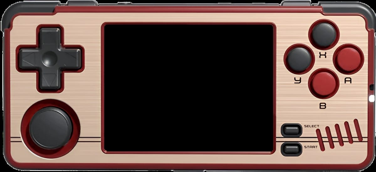 Anbernic RG SP handheld running spruceOS