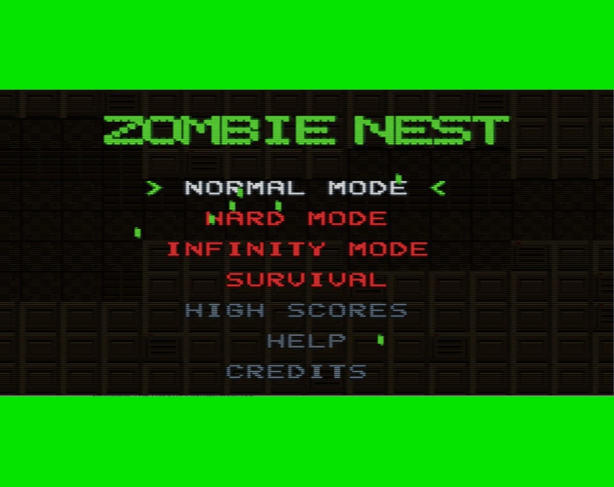 Zombie Nest GBA cover art