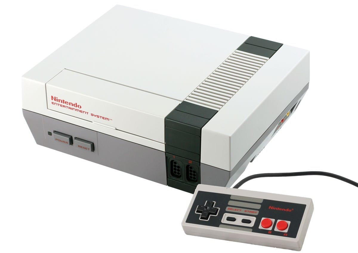 Nintendo Entertainment System (portrait/image, Wikidata)