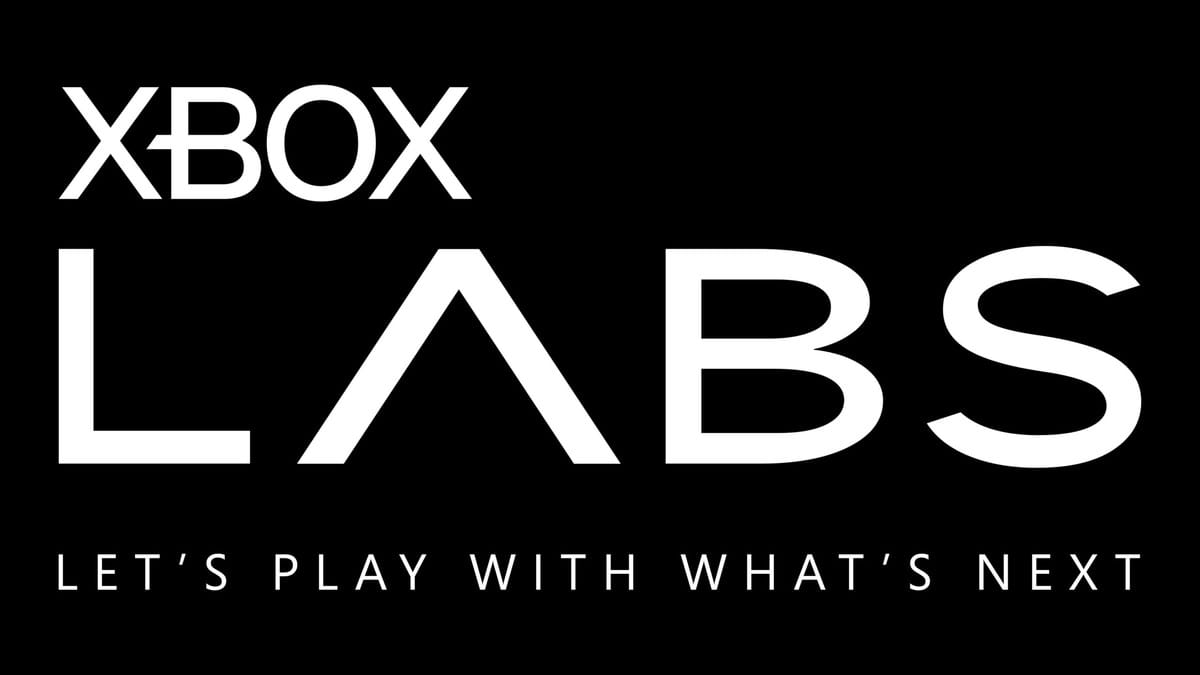 Official Xbox Labs promotional artwork and branding