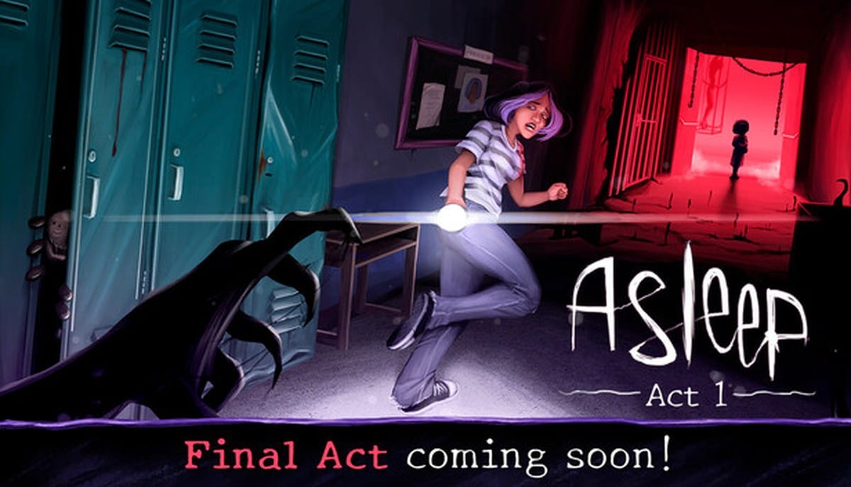 Promotional banner artwork for Asleep - Act 1