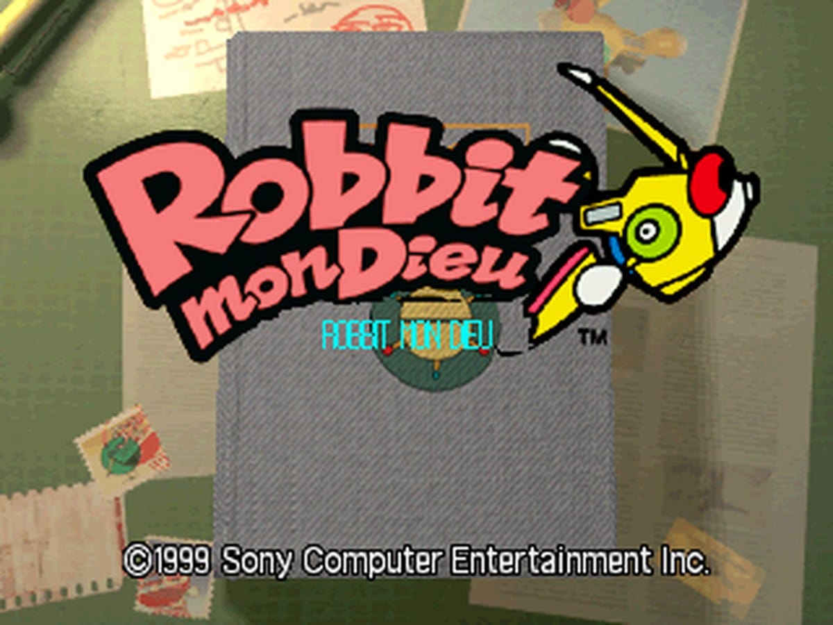 Gameplay screenshot of Robbit mon Dieu on the PlayStation
