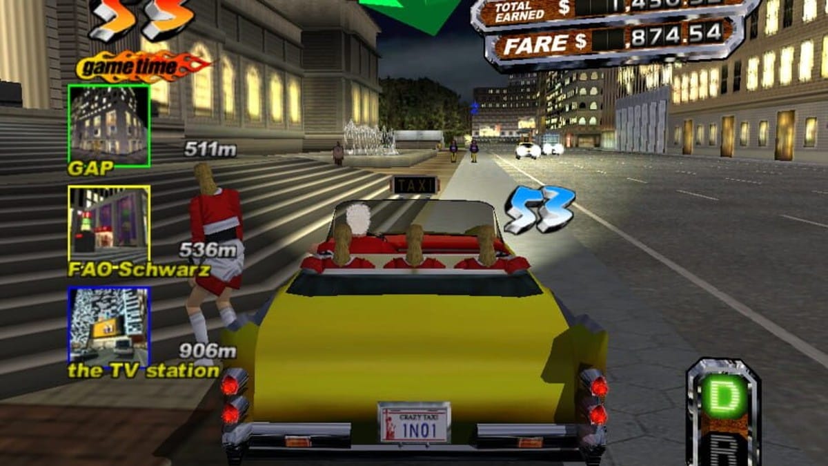 Crazy Taxi 3: High Roller screenshot (IGDB)