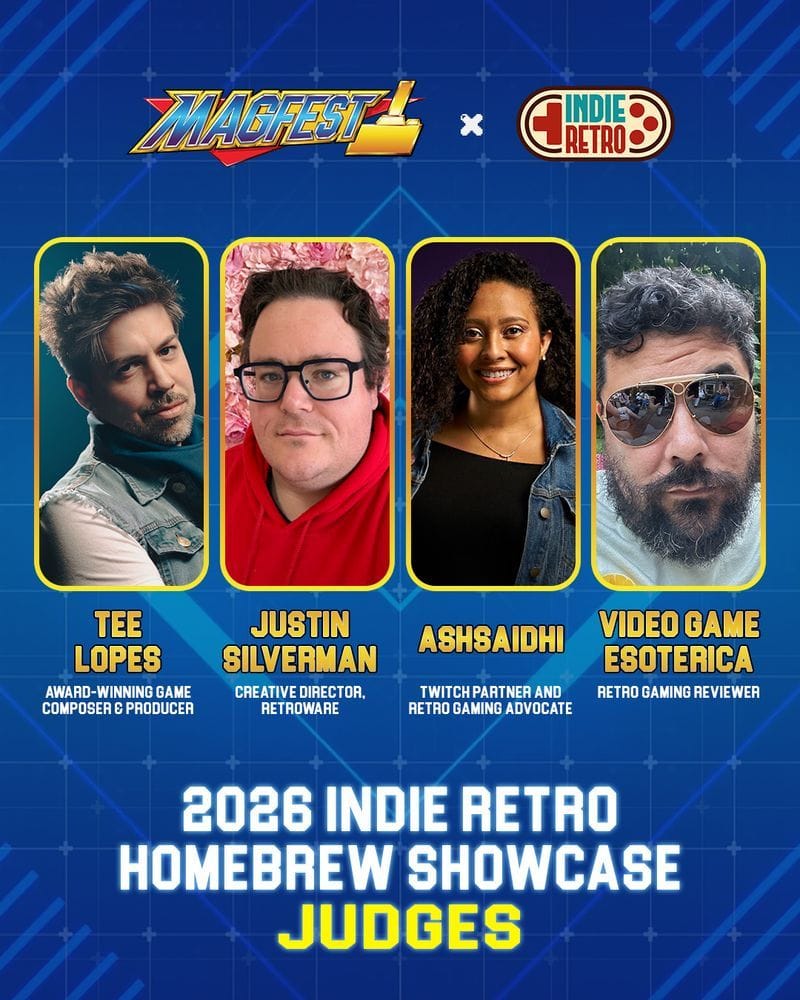 MAGFest 2026 Indie Retro Homebrew Showcase Locks In Its Judges