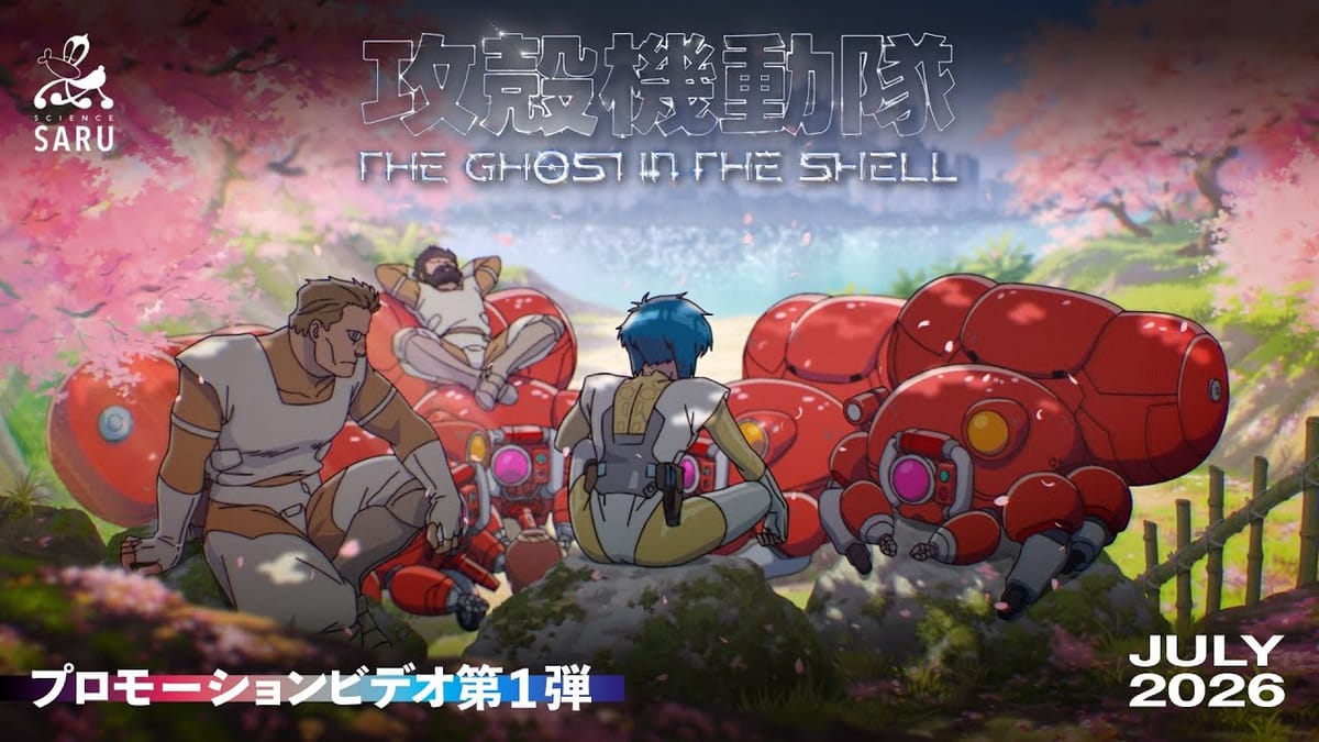 Ghost in the Shell Anime Returns with Science SARU in 2026
