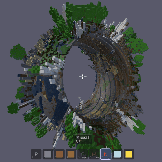 Voxel Dawn Promises Planet-Scale Destruction in New Sandbox