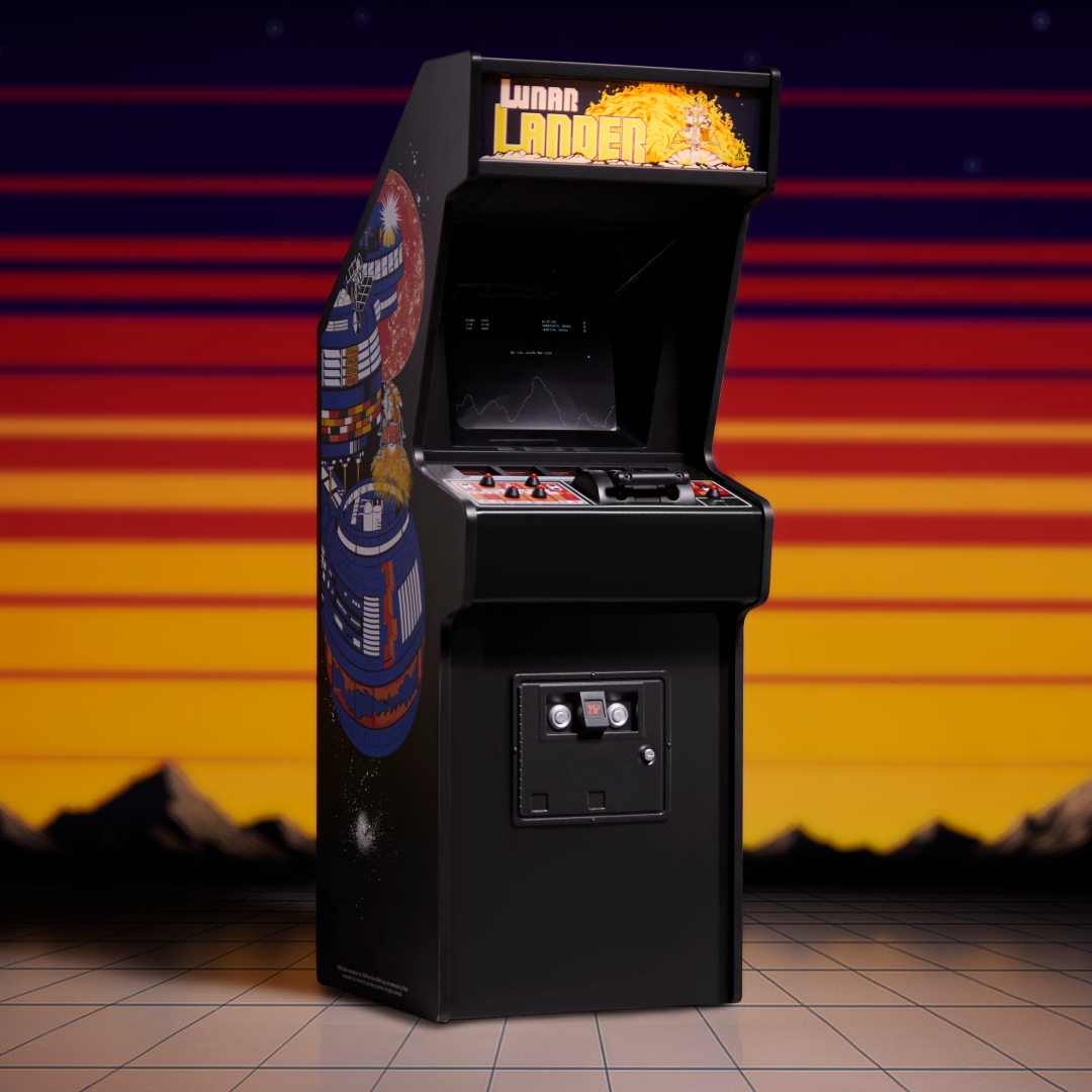 Atari just released a $320 quarter-scale Lunar Lander cabinet