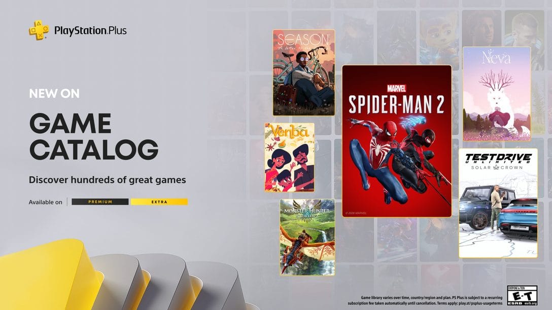 PlayStation Plus is getting Marvel’s Spider-Man 2 and a new Test Drive