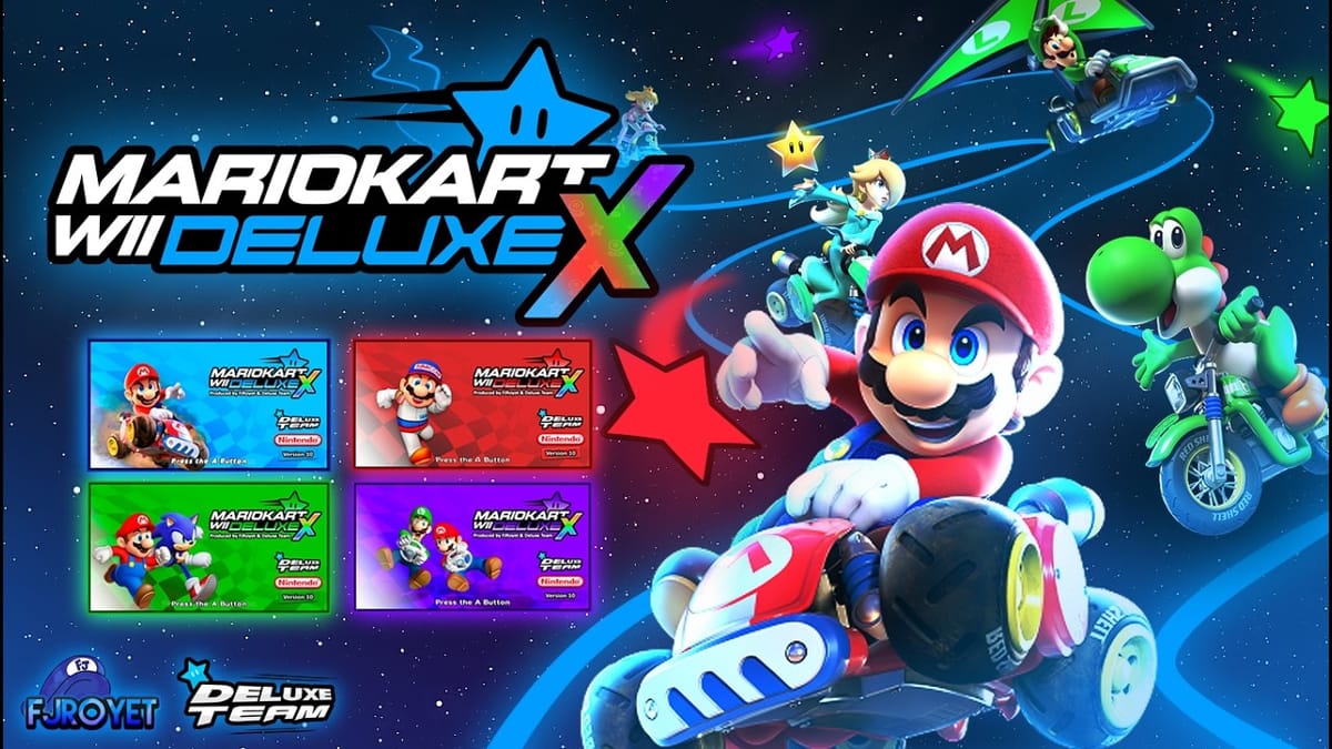 Mario Kart Wii Deluxe X just dropped with 752 tracks and four different editions