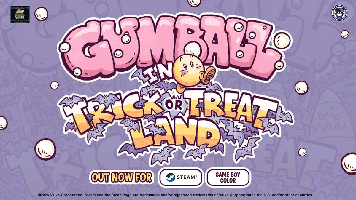 Gumball in Trick-or-Treat Land lands on Steam and Game Boy Color
