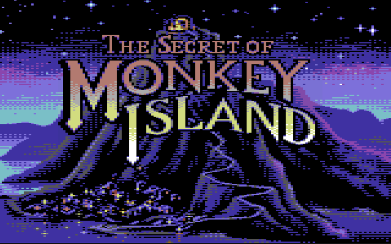 Monkey Island just got a gorgeous Commodore 64 concept project