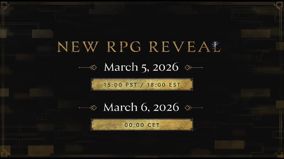 A new Bandai Namco RPG is getting revealed on March 6