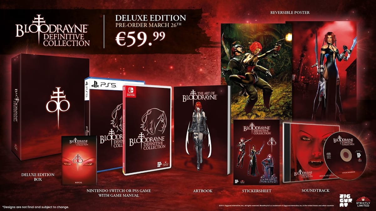 BloodRayne's complete trilogy is getting a physical Switch and PS5 release