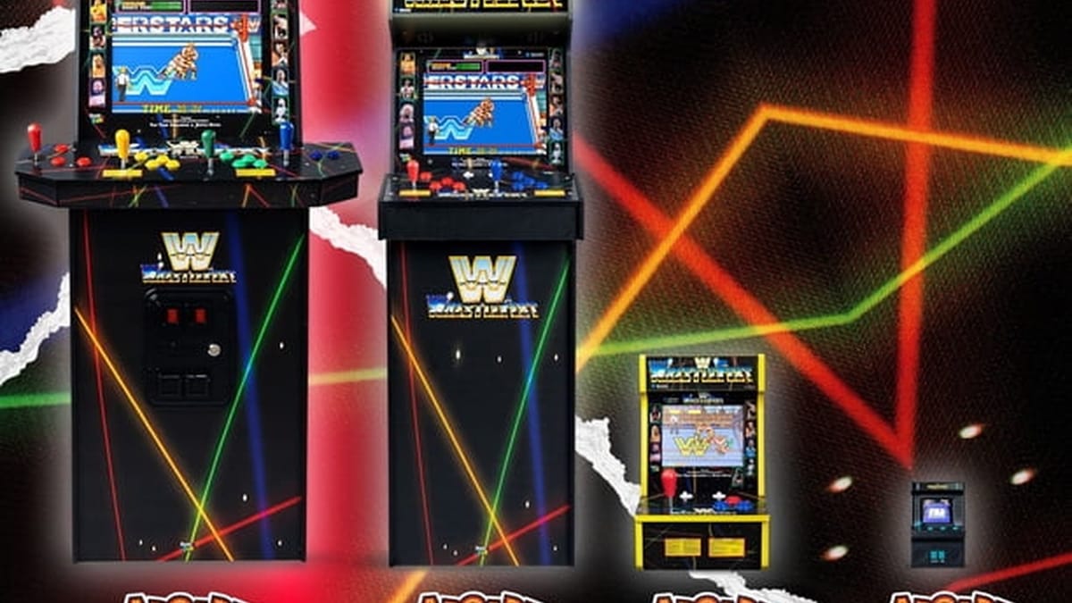 Arcade1Up's massive WWE WrestleFest cabinet just hit Sam's Club