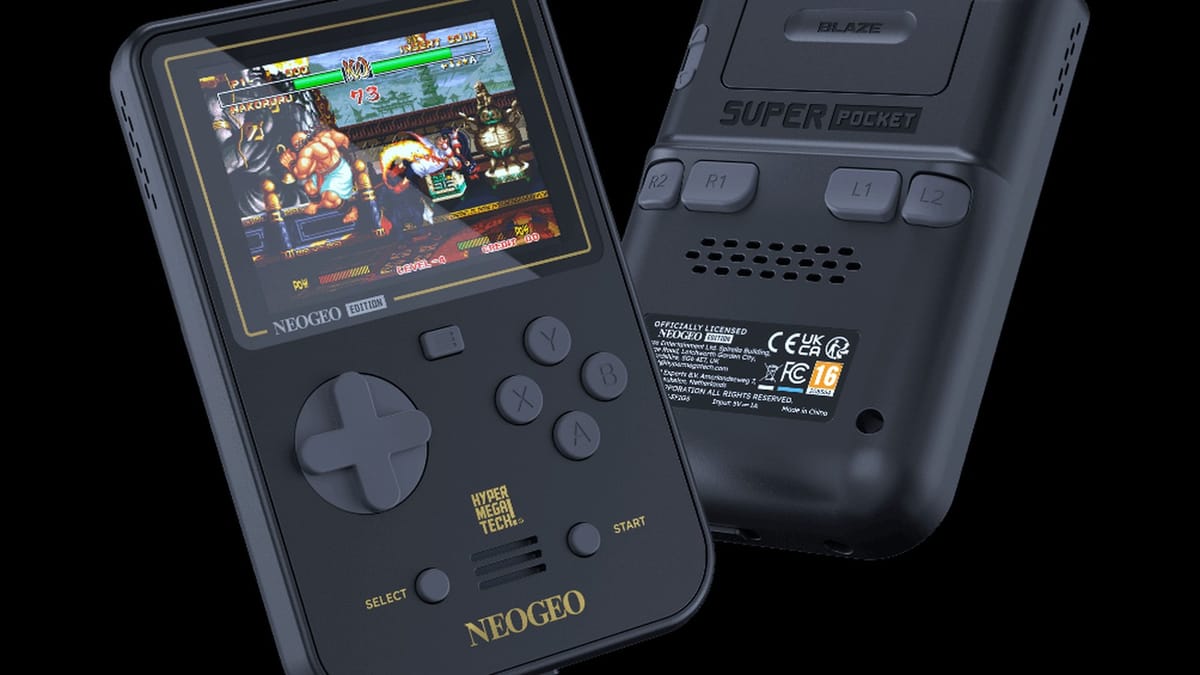 The Neo Geo Super Pocket is finally back in stock