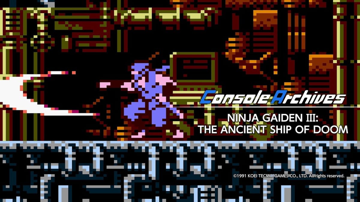 Hamster is bringing Ninja Gaiden 3 to PS5 and Switch 2