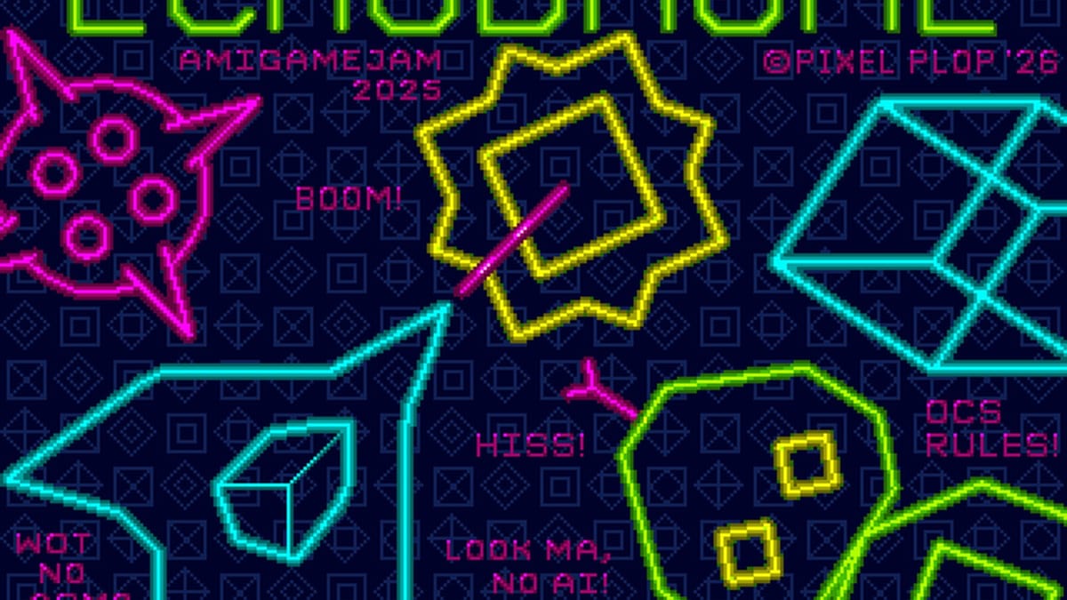 The Amiga just got a brand new arena shooter called Echodrome
