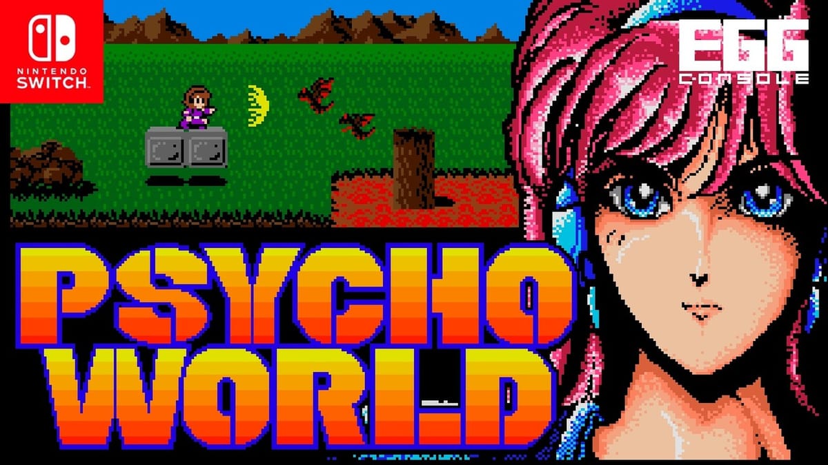The original MSX2 version of Psycho World is coming to Switch