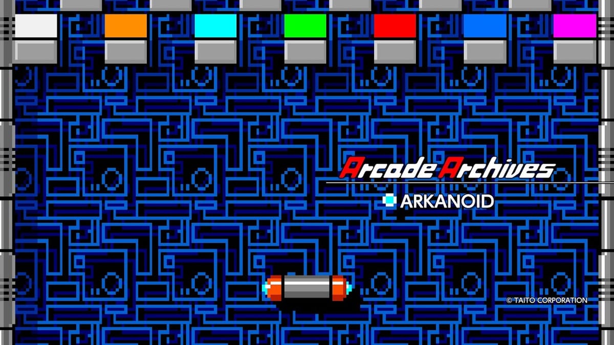 Arkanoid finally joins the Arcade Archives lineup