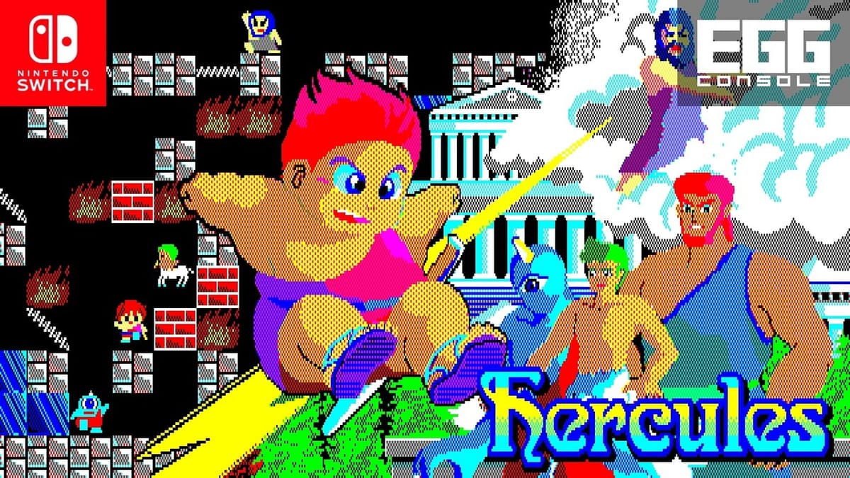 Kogado Studio's rare 1986 puzzle game Hercules is now on Switch