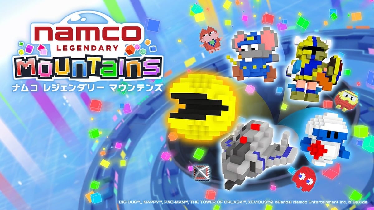 Namco Legendary Mountains drops 100 classic characters into a puzzle bowl