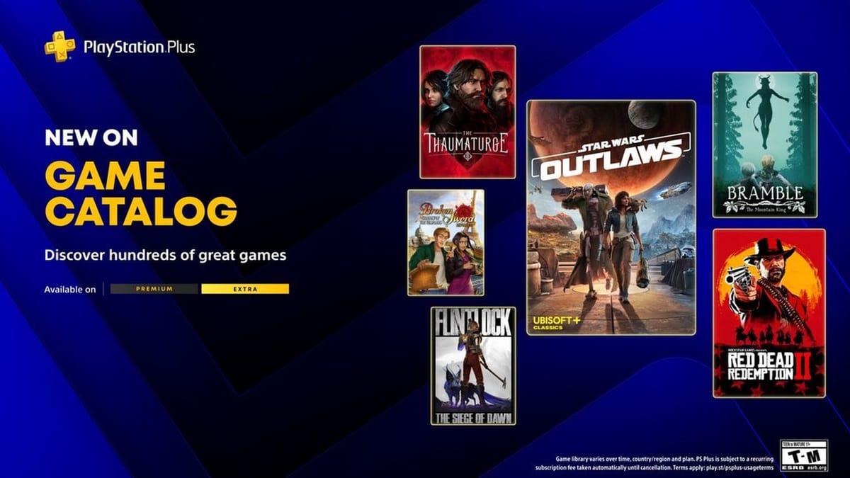 PlayStation Plus (Extra) gets Star Wars Outlaws and Time Crisis next week