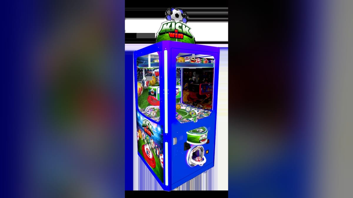 Sega Amusements just released a soccer-themed arcade redemption machine