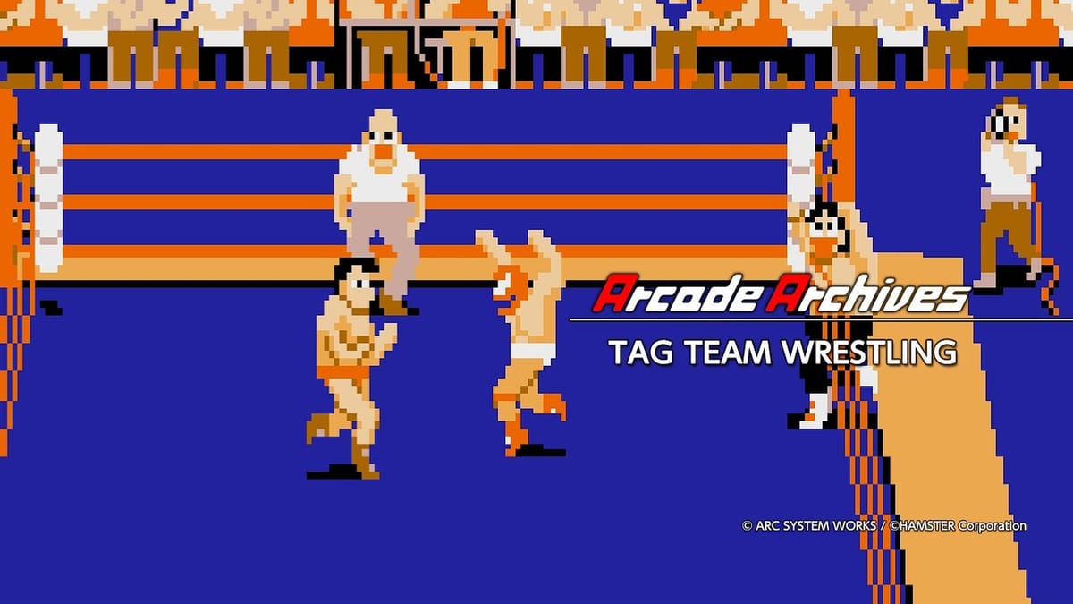 Tag Team Wrestling launches on Arcade Archives this week