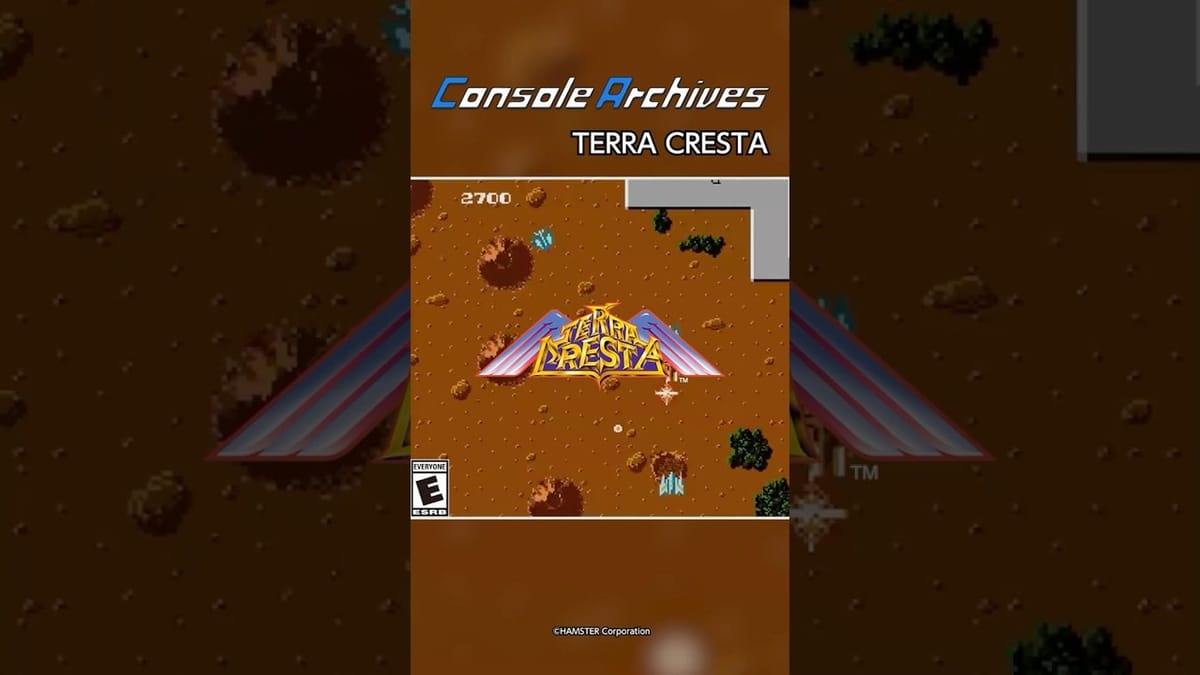 Terra Cresta's 8-bit console port is out now on PS5 and Switch 2